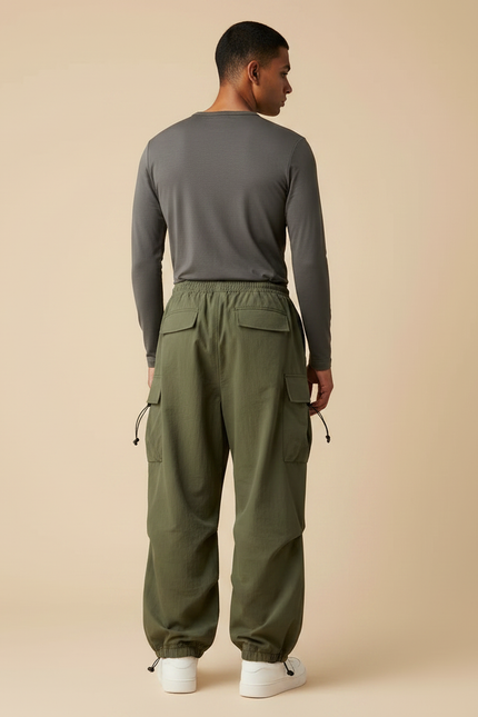 Pantalon Randonnée 744f - Kaki Polyester - vue 2