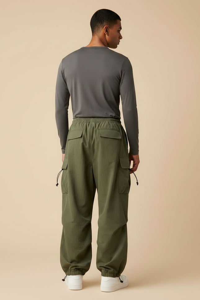 Pantalon Randonnée 744f - Kaki Polyester - vue 2
