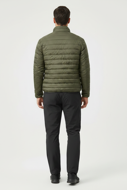 Pantalon Randonnée Noir Homme Imprimé Décontracté - Polyester - vue 2