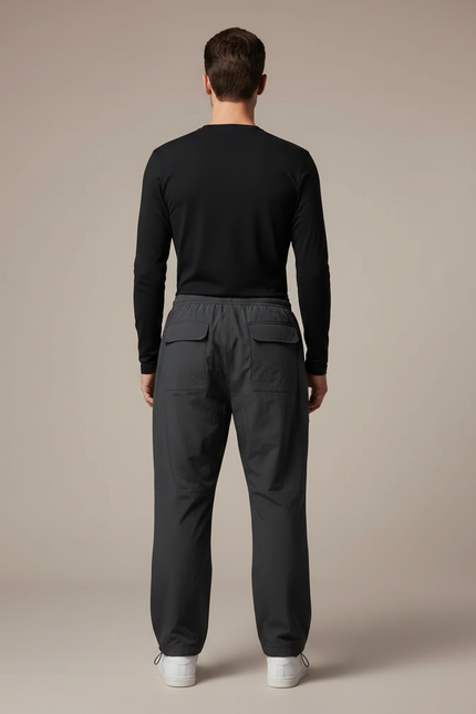 Pantalon Randonnée Gris Ample Léger Confortable Homme - Polyester - vue 2