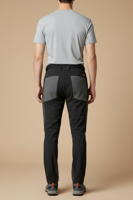 Pantalons De Randonnée - Noir Polyester - vue 2