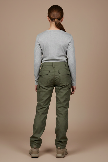 Pantalon Randonnée 07eb - Kaki Toile - vue 2