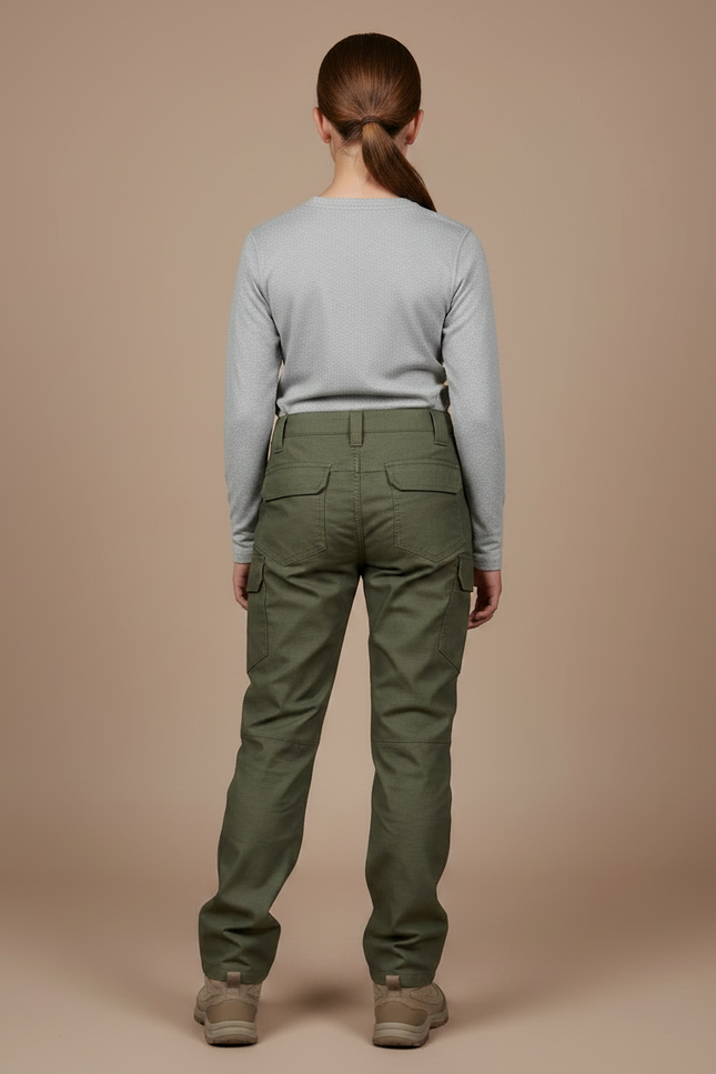 Pantalon Randonnée 07eb - Kaki Toile - vue 2