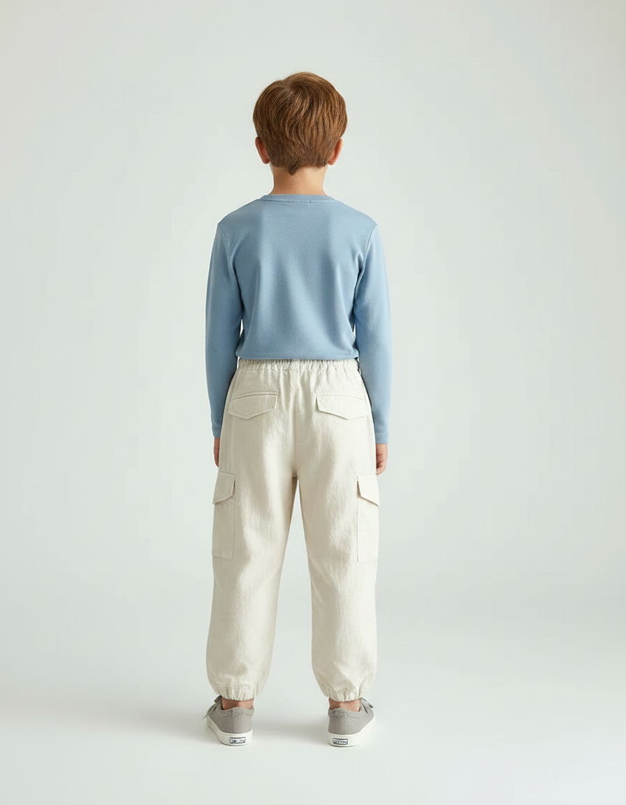 Pantalon Randonnée C3eb - Beige Lin - vue 2