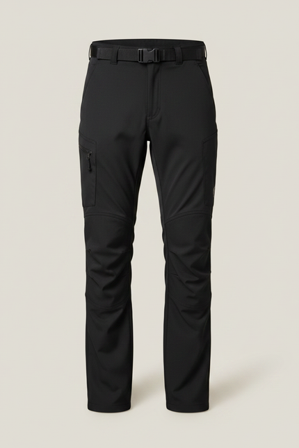 Pantalon Randonnée 9fd9 - Noir Polyester - vue 3