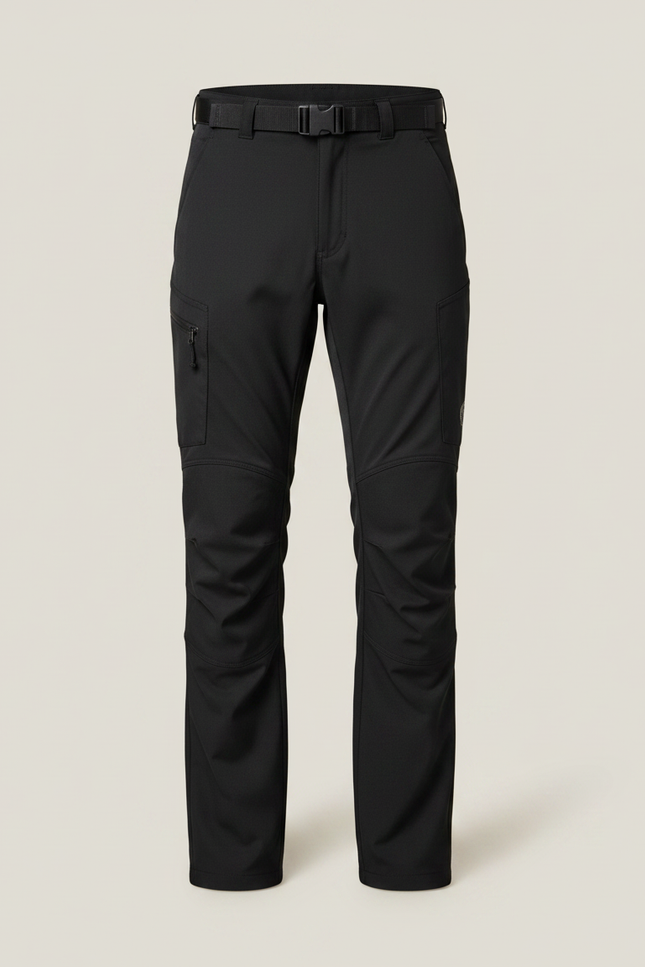Pantalon Randonnée 9fd9 - Noir Polyester - vue 3