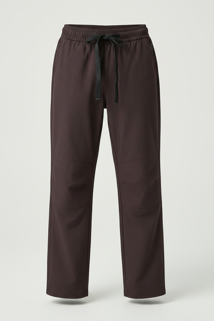 Pantalon Randonnée Marron Ample Décontracté Léger - Polyester - vue 3