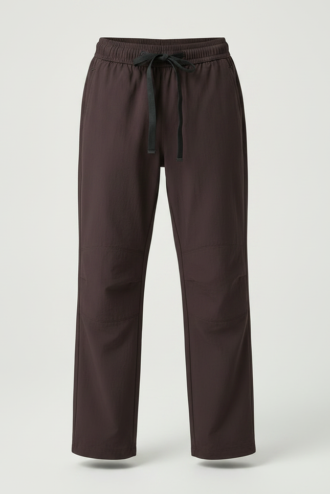 Pantalon Randonnée Marron Ample Décontracté Léger - Polyester - vue 3