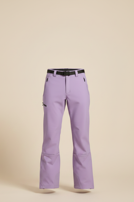 Pantalon Randonnée Violet Ample Ceinture Imperméable Homme - Polyester - vue 3