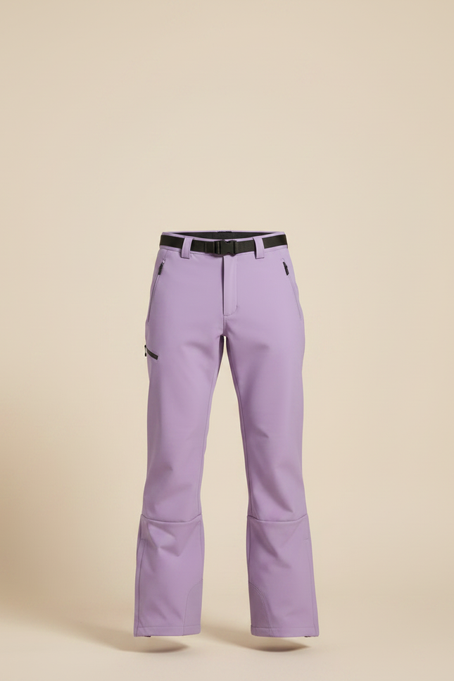Pantalon Randonnée Violet Ample Ceinture Imperméable Homme - Polyester - vue 3