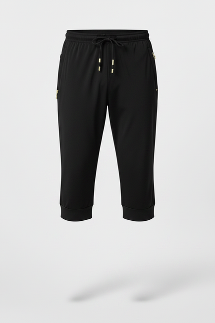 Pantalon Randonnée Noir Capri Sport Léger Séchage Rapide - Polyester - vue 3