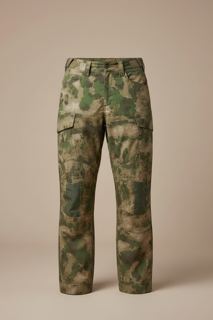 Pantalon Randonnée Camouflage Tactique Résistant Homme - Multicolore Toile - vue 3
