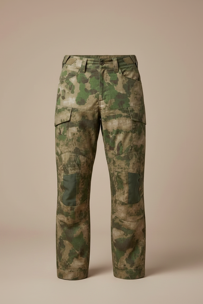 Pantalon Randonnée Camouflage Tactique Résistant Homme - Multicolore Toile - vue 3