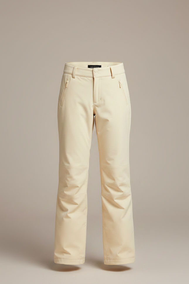 Pantalon Randonnée Beige Imperméable Ample Enfant - Polyester - vue 3