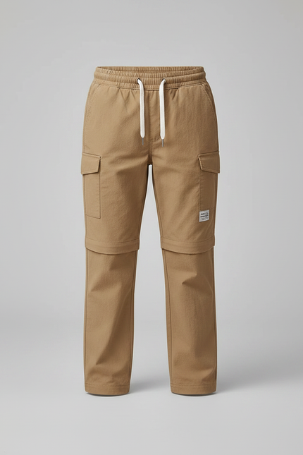 Pantalon Randonnée Tropicale - Beige Polyester - vue 3