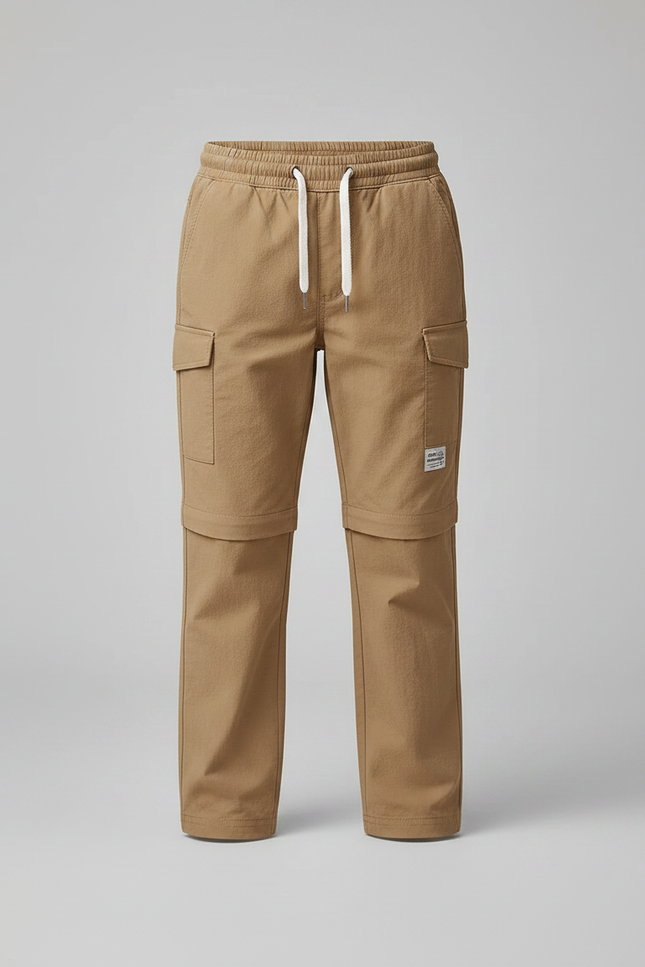 Pantalon Randonnée Tropicale - Beige Polyester - vue 3