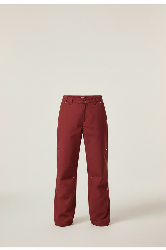 Pantalon Randonnée Bordeaux Ample Imperméable Enfant - Polyester - vue 3