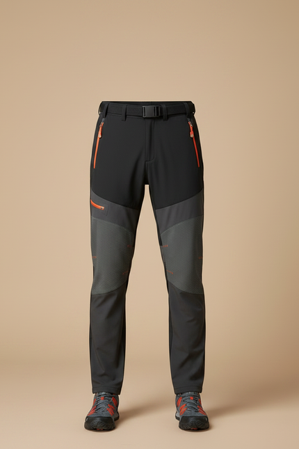 Pantalons De Randonnée - Noir Polyester - vue 3