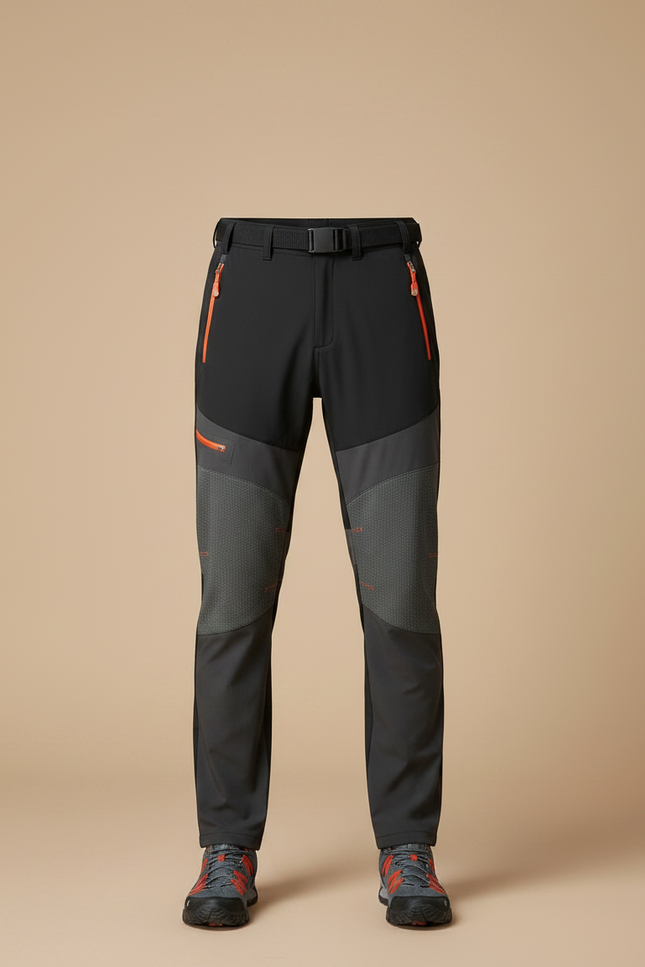 Pantalons De Randonnée - Noir Polyester - vue 3