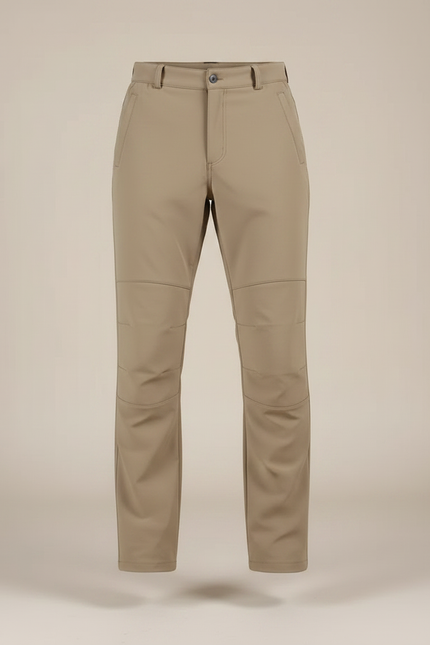 Pantalon Randonnée Beige Confortable Droit Homme Tactique - Polyester - vue 3