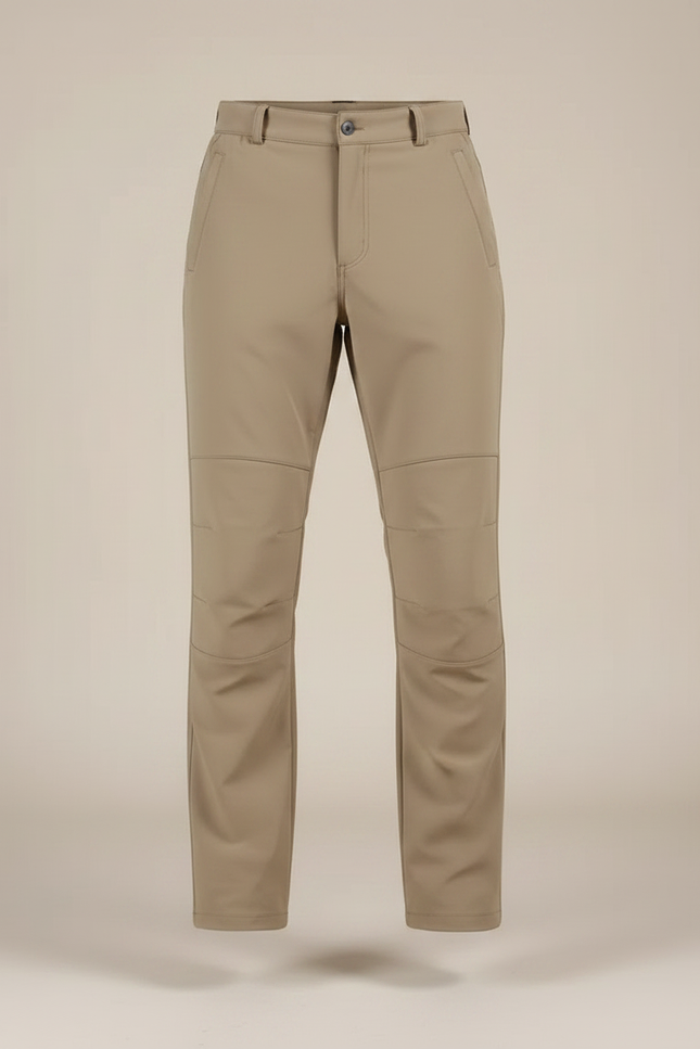 Pantalon Randonnée Beige Confortable Droit Homme Tactique - Polyester - vue 3