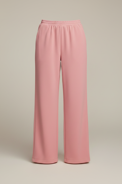 Pantalon Randonnée Rose Convertible Ample Décontracté Femme - Molleton - vue 3