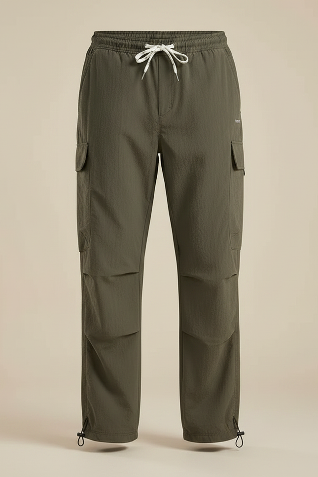 Pantalon Randonnée Militaire - Kaki Polyester - vue 3
