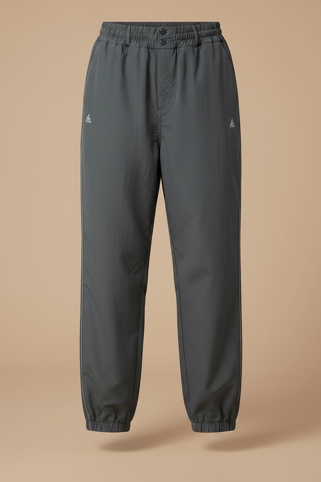 Pantalon Randonnée Gris Ample Sport Décontracté Fille - Polyester - vue 3