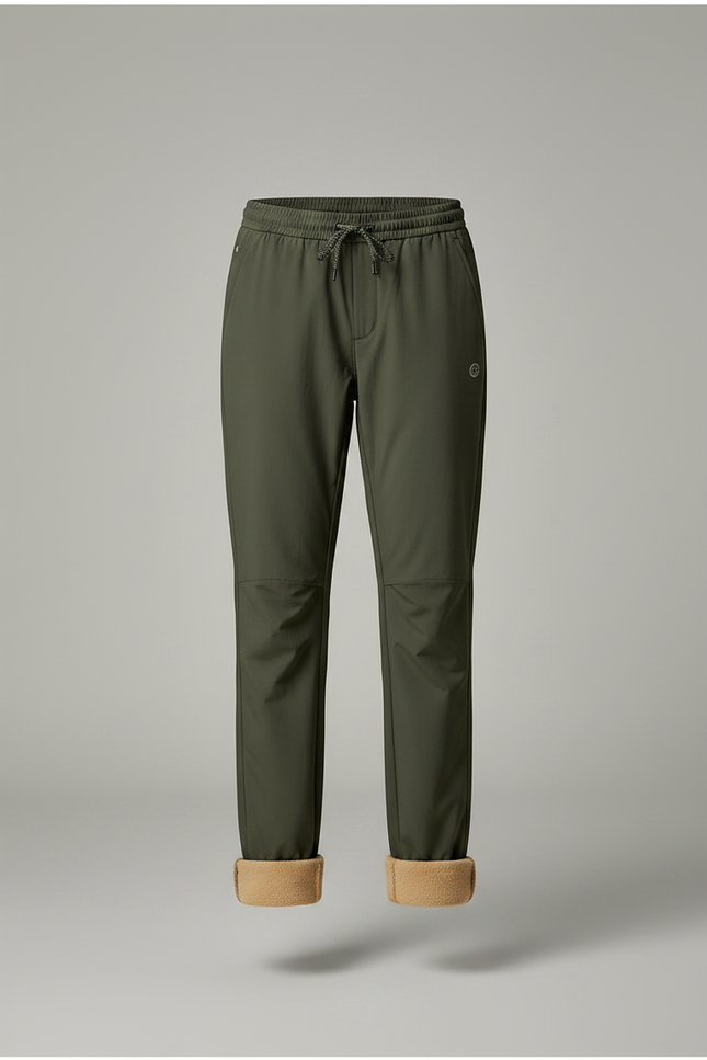 Pantalon Randonnée Neige - Kaki Polyester - vue 3
