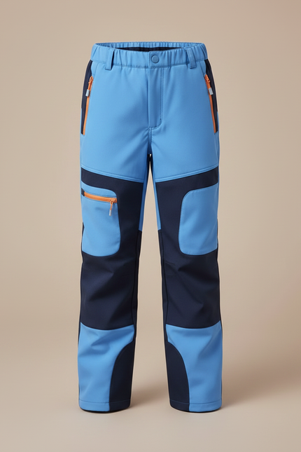 Pantalon Ski De Randonnée - Bleu Polyester - vue 3