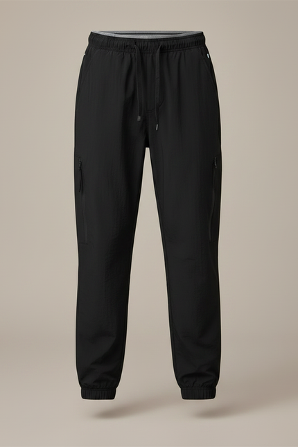 Pantalon Randonnée Noir Enfant Cargo Confortable Respirant - Polyester - vue 3