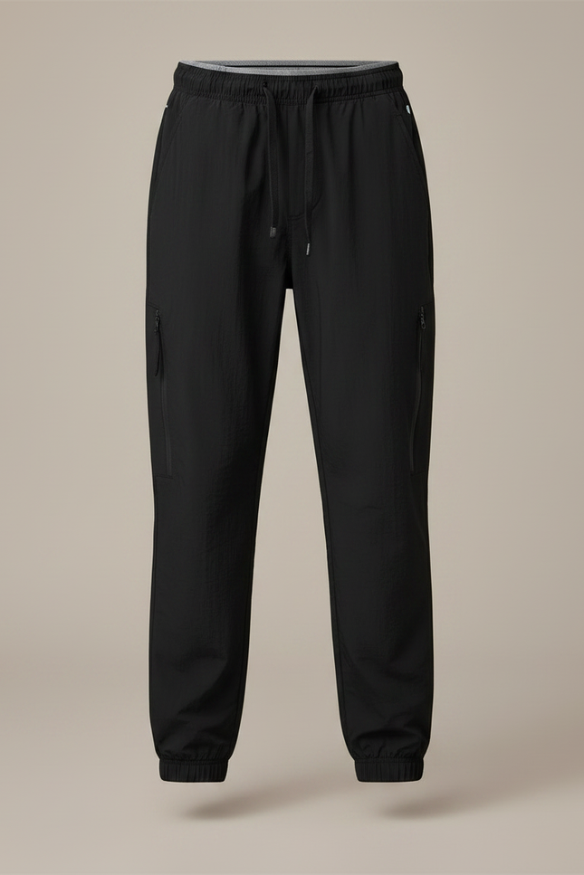 Pantalon Randonnée Noir Enfant Cargo Confortable Respirant - Polyester - vue 3