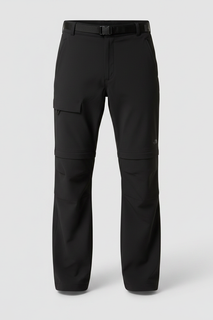 Pantalon Randonnée Eae6 - Noir Polyester - vue 3