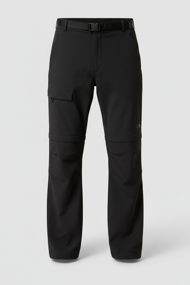 Pantalon Randonnée Eae6 - Noir Polyester - vue 3