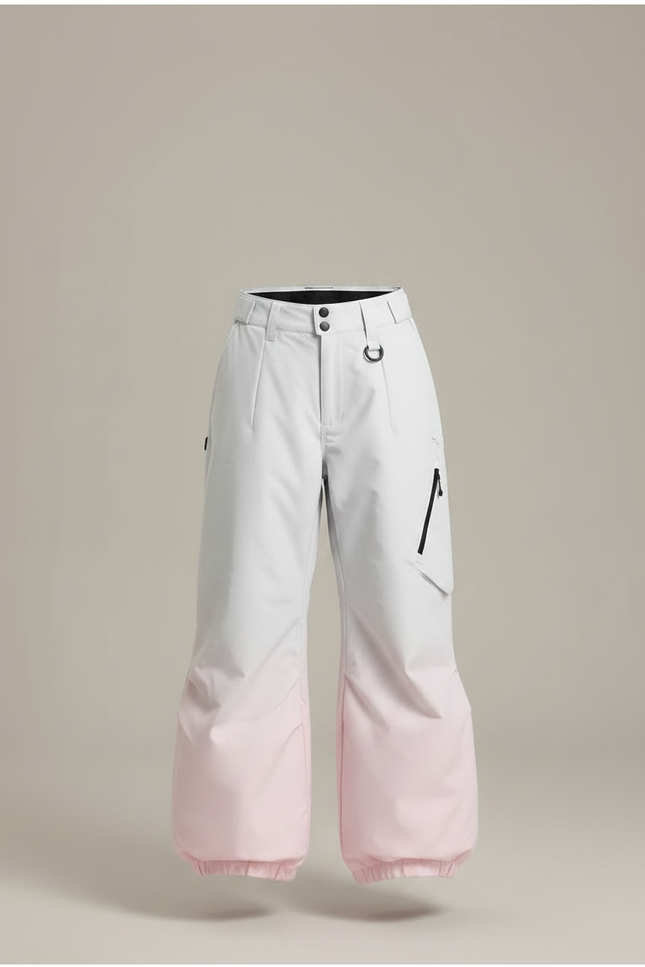 Pantalon Randonnée Dégradé Rose Ample Imperméable Fille - Multicolore Polyester - vue 3