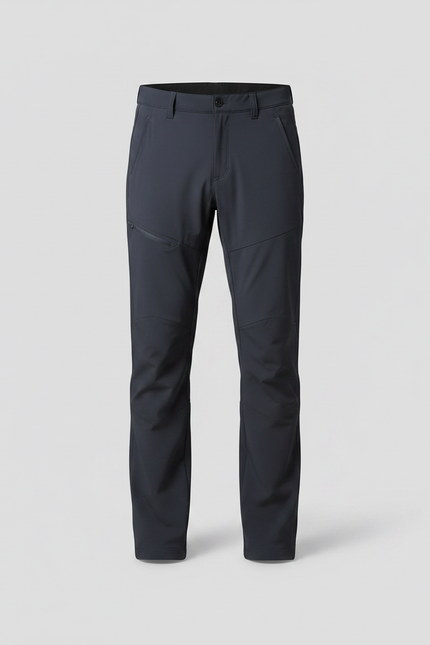 Pantalon Randonnée Homme Gris Anthracite Stretch Respirant - Polyester - vue 3