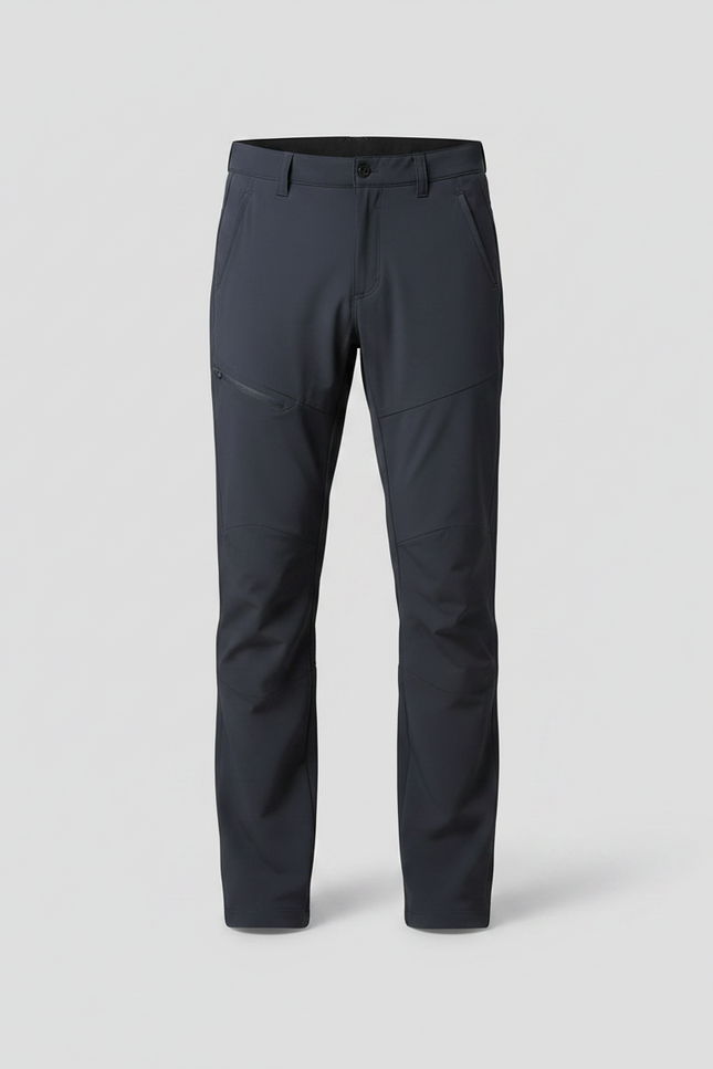 Pantalon Randonnée Homme Gris Anthracite Stretch Respirant - Polyester - vue 3