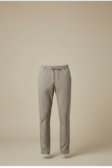 Pantalon Randonnée Homme Léger Séchage Rapide Gris Clair - Polyester - vue 3