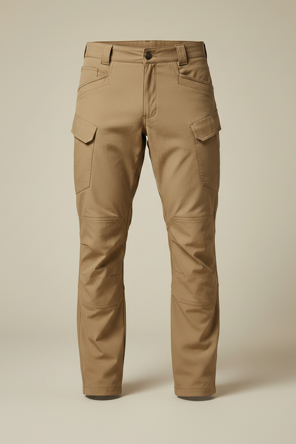 Pantalon Randonnée Cargo Kaki Tactique Homme Léger - Polyester - vue 3