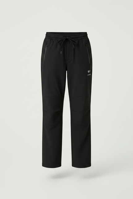 Pantalon Randonnée Noir Droit Sport Enfant - Polyester - vue 3