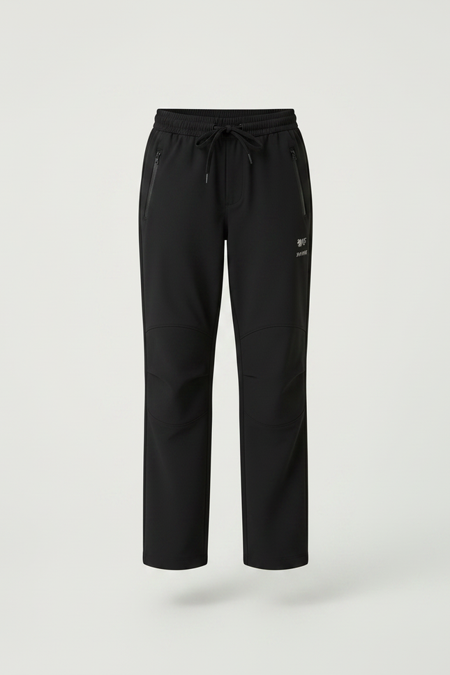 Pantalon Randonnée Noir Droit Sport Enfant - Polyester - vue 3