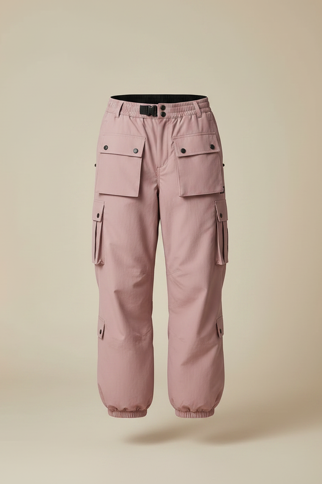 Pantalon Randonnée 64cc - Rose Polyester - vue 3