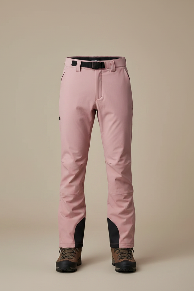 Pantalon Randonnée Rose Ample Imperméable Ceinture Homme - Polyester - vue 3