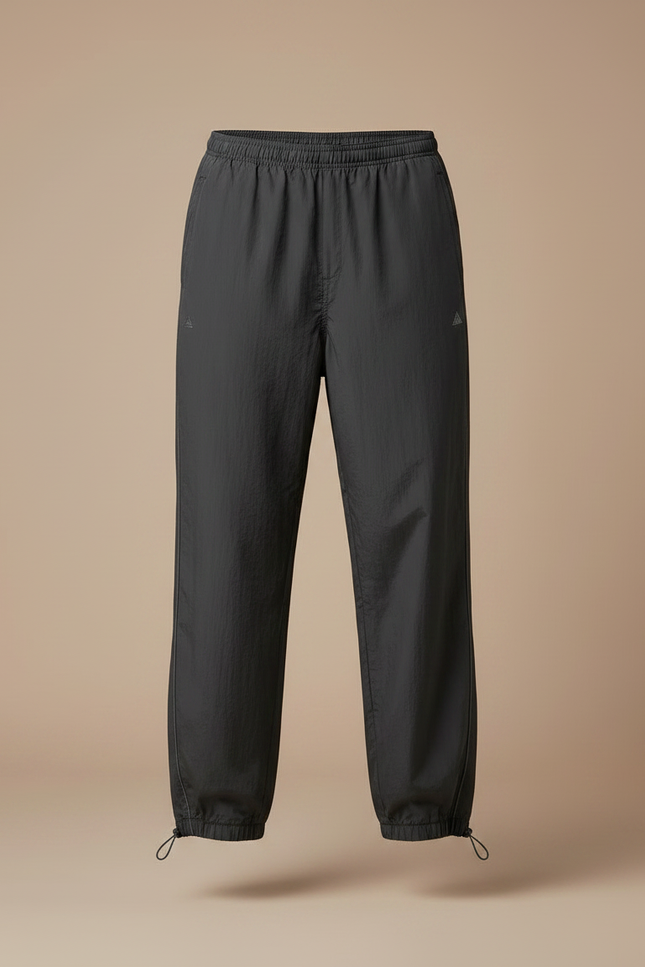 Pantalon Randonnée Gris Anthracite Ample Décontracté Homme - Polyester - vue 3