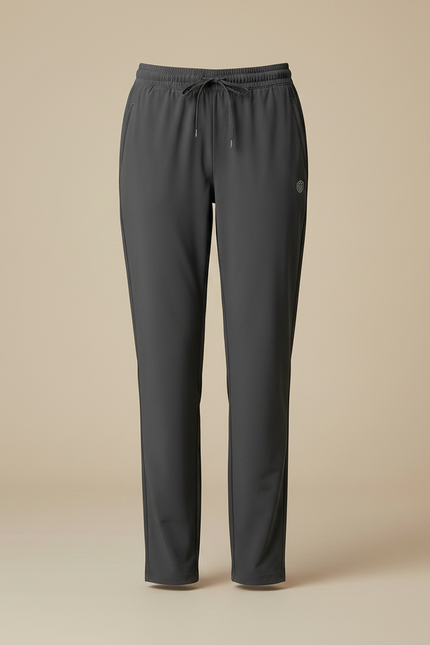 Pantalon Randonnée Gris Uni Fluide Femme Décontracté - Polyester - vue 3
