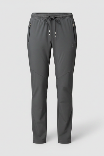 Pantalon Randonnée Gris Sport Léger Femme Cordon - Polyester - vue 3