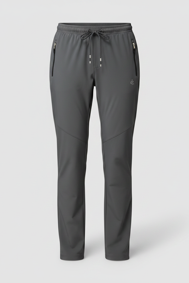Pantalon Randonnée Gris Sport Léger Femme Cordon - Polyester - vue 3