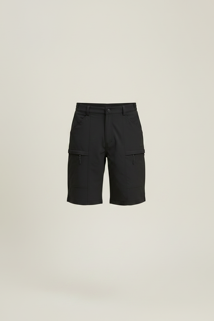 Pantalon Randonnée Noir Cargo Léger Enfant - Polyester - vue 3