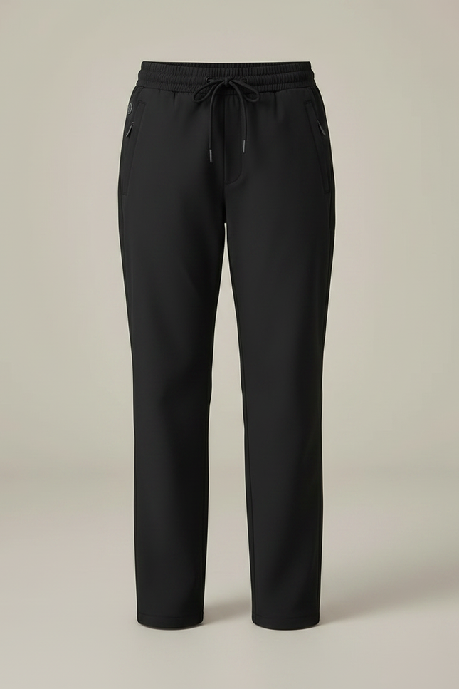 Pantalon Randonnée Noir Cargo Confortable Enfant - Polyester - vue 3