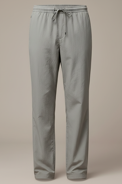 Pantalon Randonnée Gris Léger Ample Sport Décontracté - Polyester - vue 3